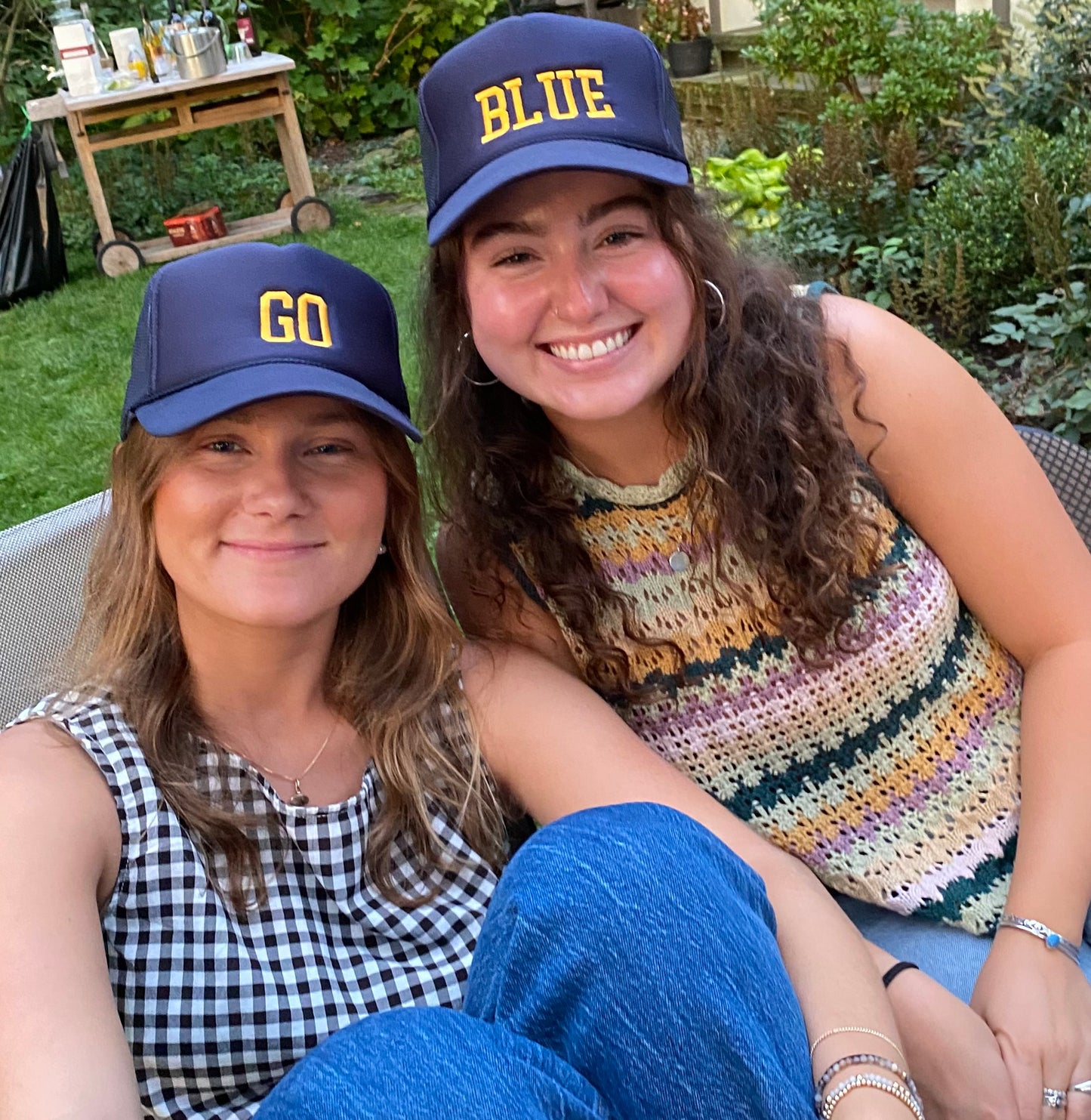 Michigan "BLUE" classic chino unstructured cap (see GO BLUE bundle below)