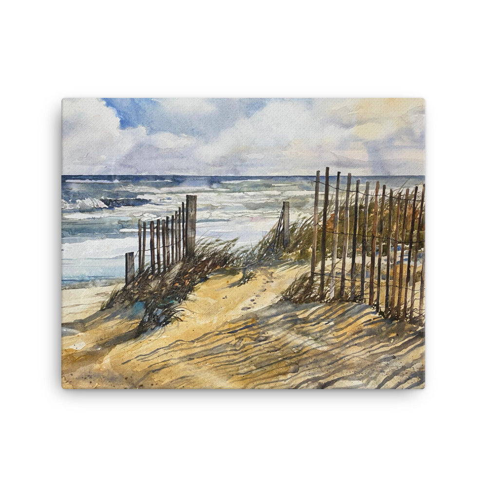 "Fall Fences" Canvas Outer Banks, NC