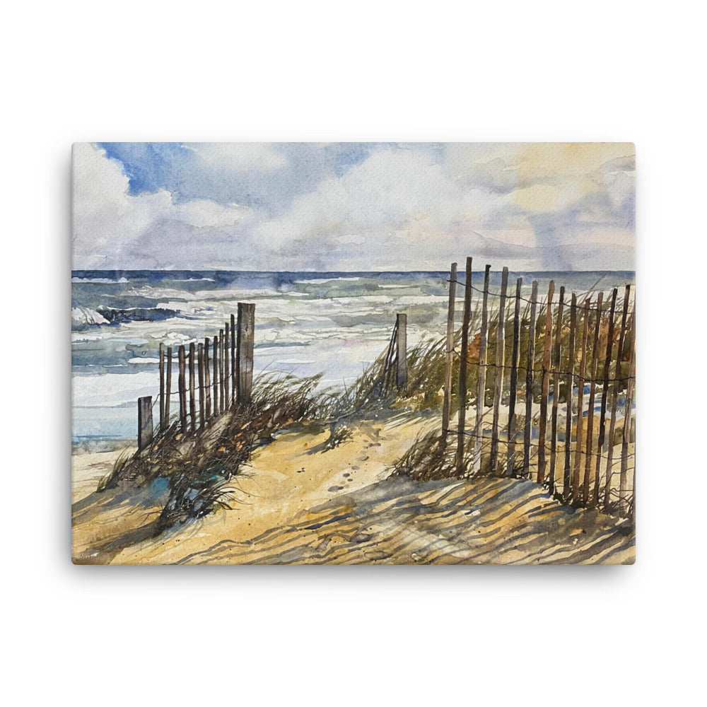 "Fall Fences" Canvas Outer Banks, NC