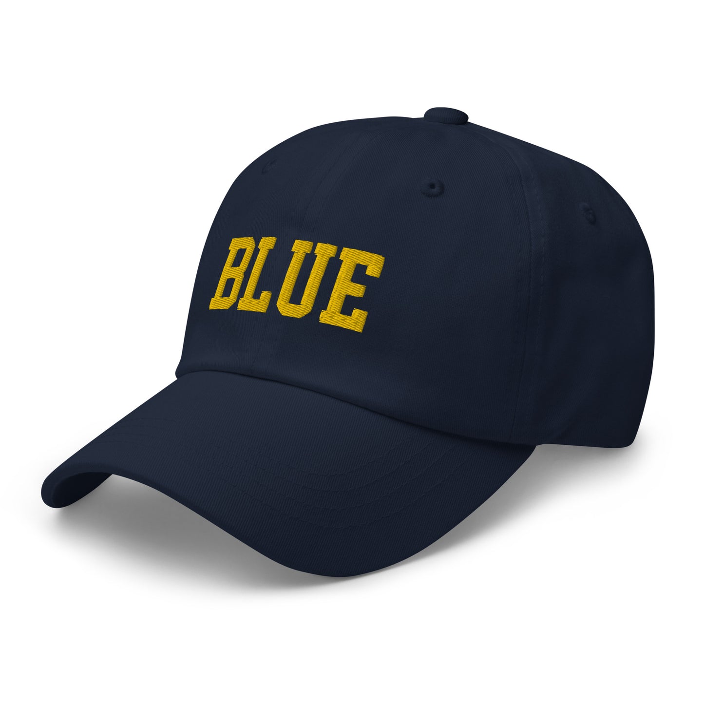 Michigan "BLUE" classic chino unstructured cap (see GO BLUE bundle below)