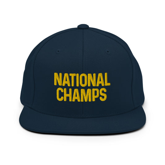 National Champs Snapback Hat