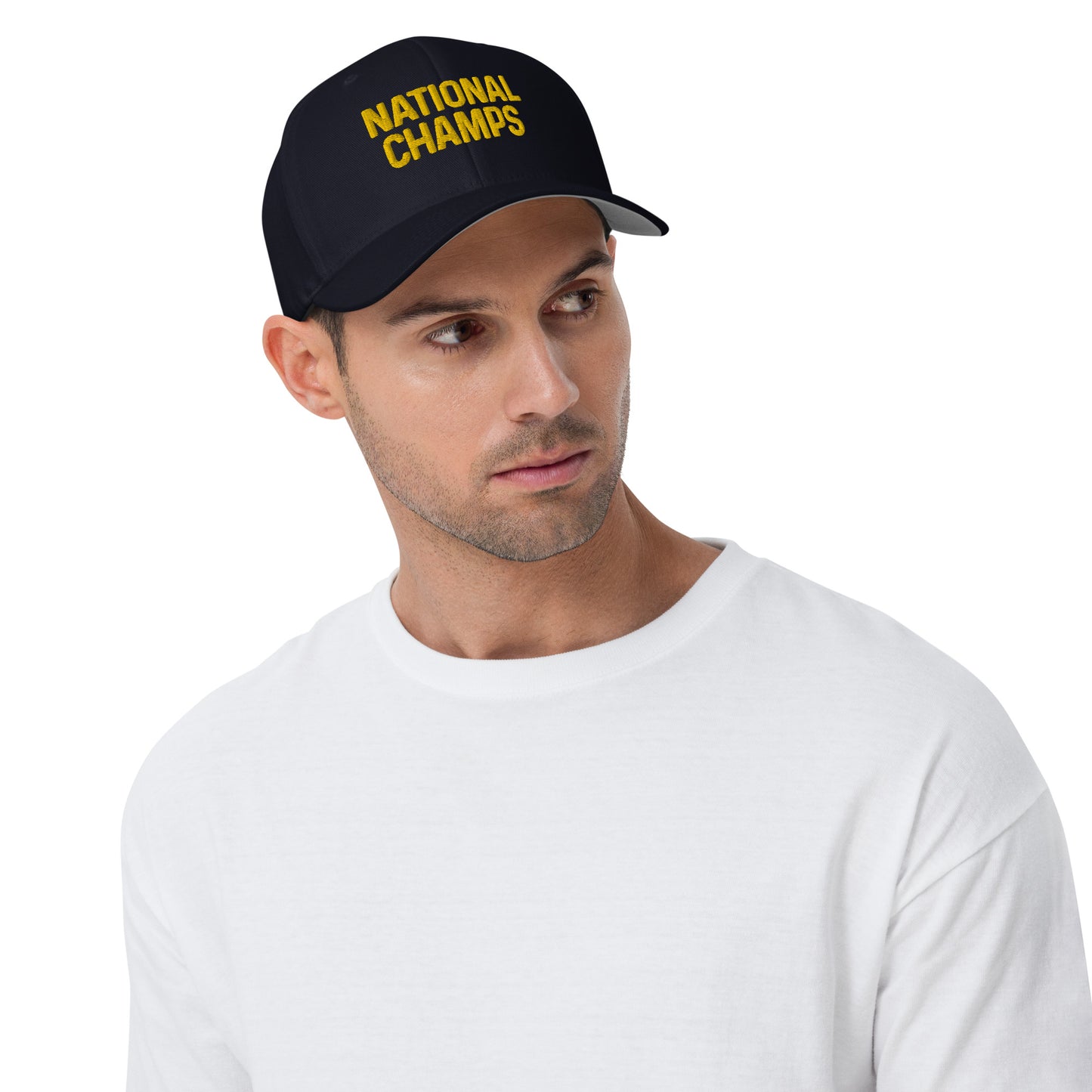 National Champs Structured Twill Cap Flex Fit®