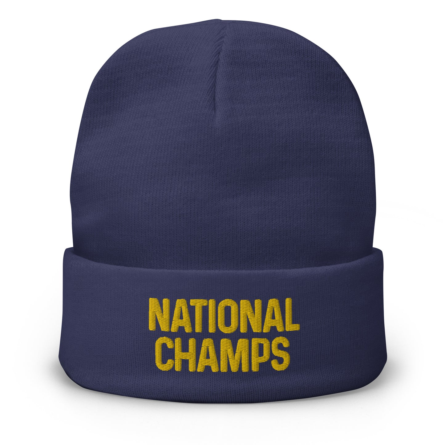 National Champs Embroidered Beanie