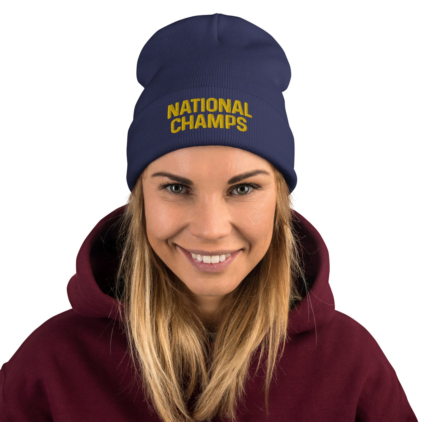 National Champs Embroidered Beanie